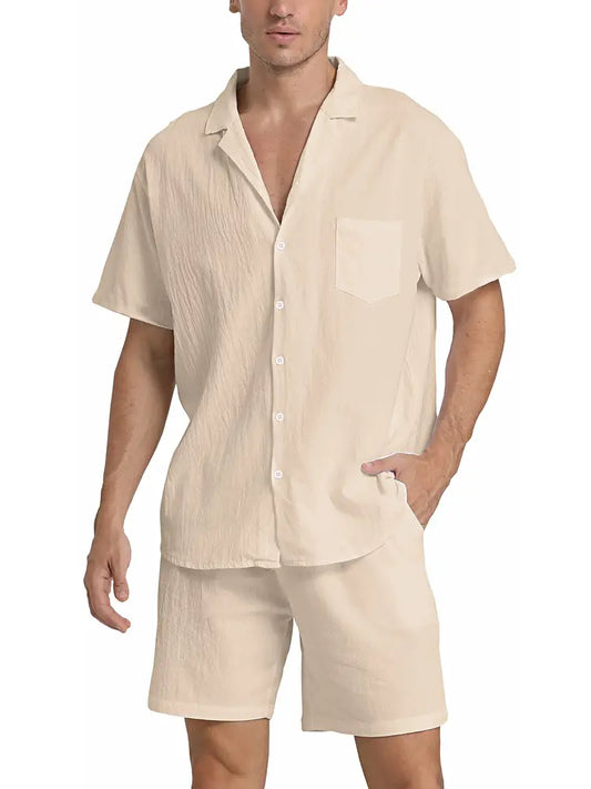 Asher | Breathable two-piece set for men