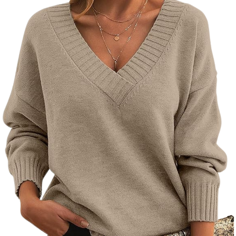 Dames kasjmier vest trui grijs V-hals gebreide effen casual single breasted tops, Donkere Kaki, L Dames kasjmier vest trui grijs V-hals gebreide effen casual single breasted tops, Donkere Kaki, L