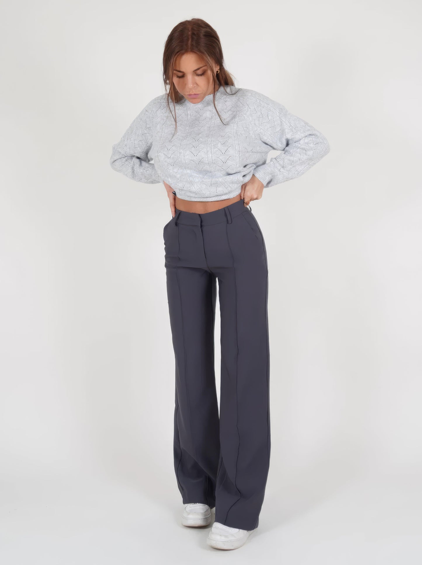 Nora | Stijlvolle Klassieke Wijde Broek