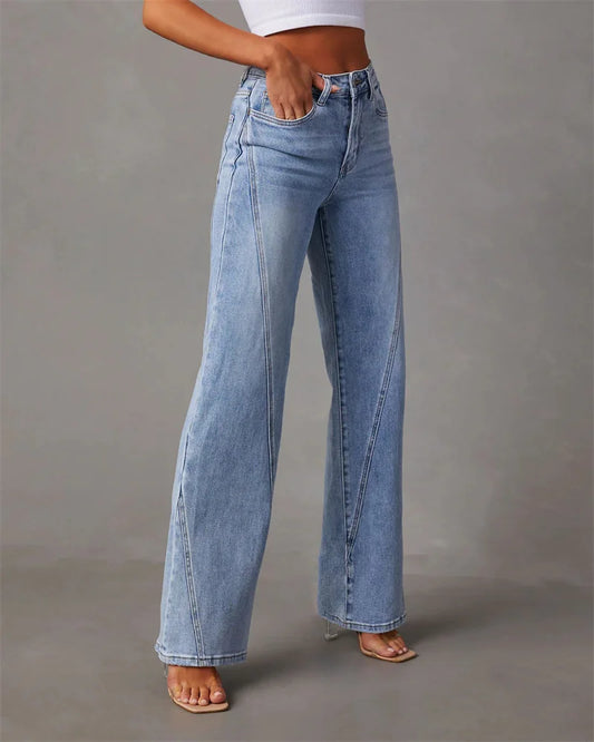 Neela | Comfortable Wide Leg Jeans