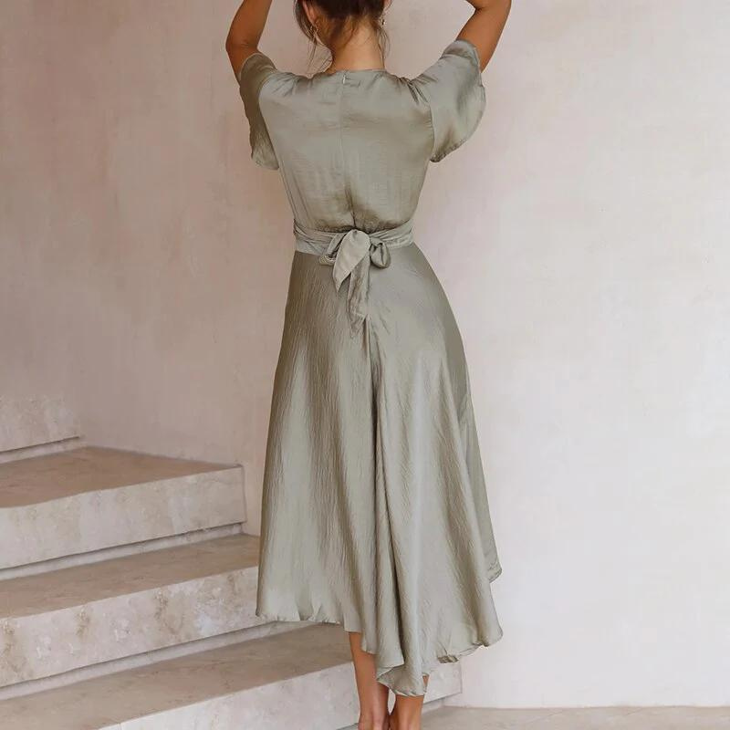 Aspen | Elegante Midi Jurk Dames