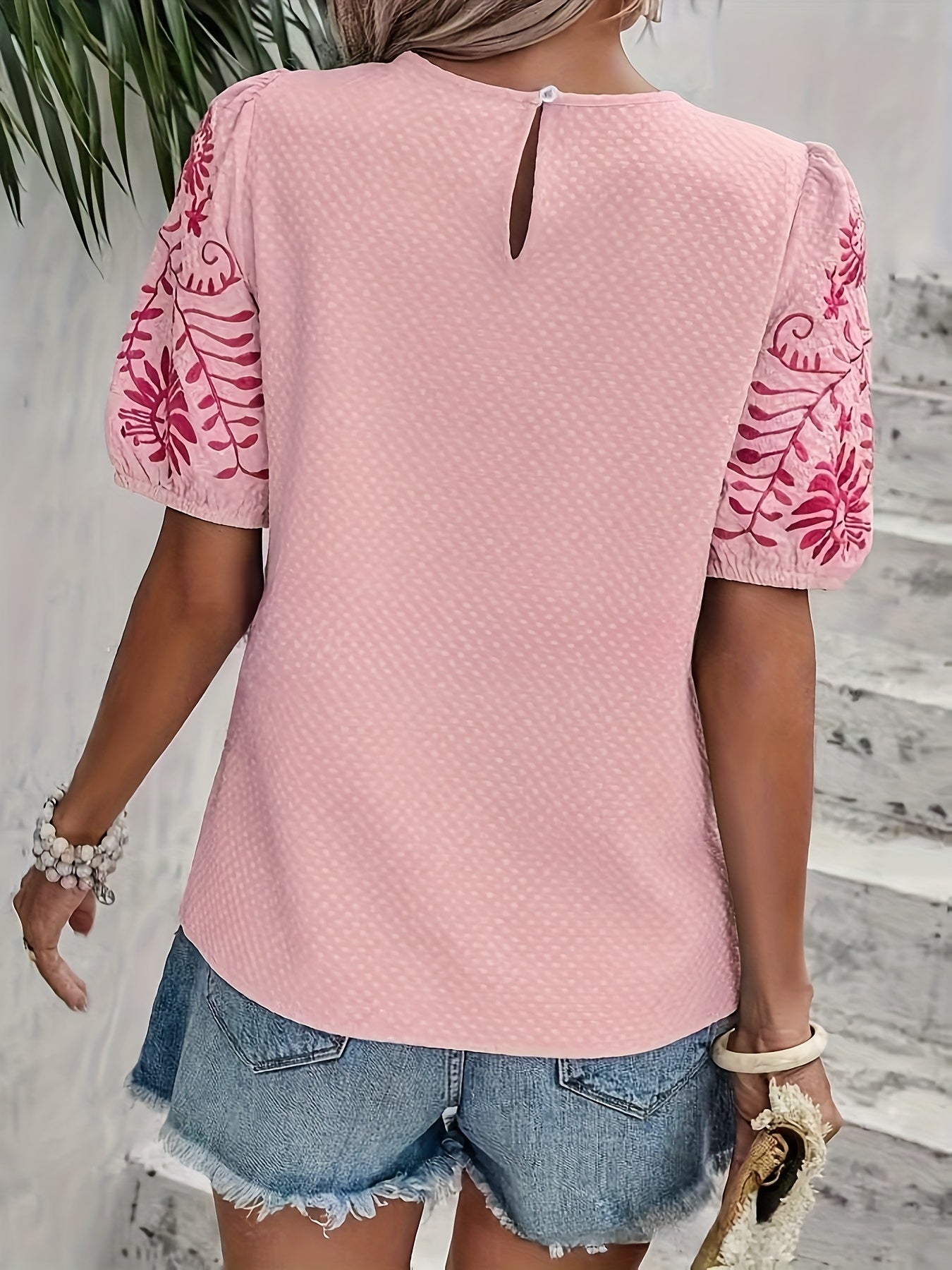 Journee | Chique Top met Pofmouwen Dames