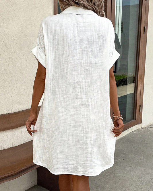 Vivian | Women's Button-Down Shirt Dress