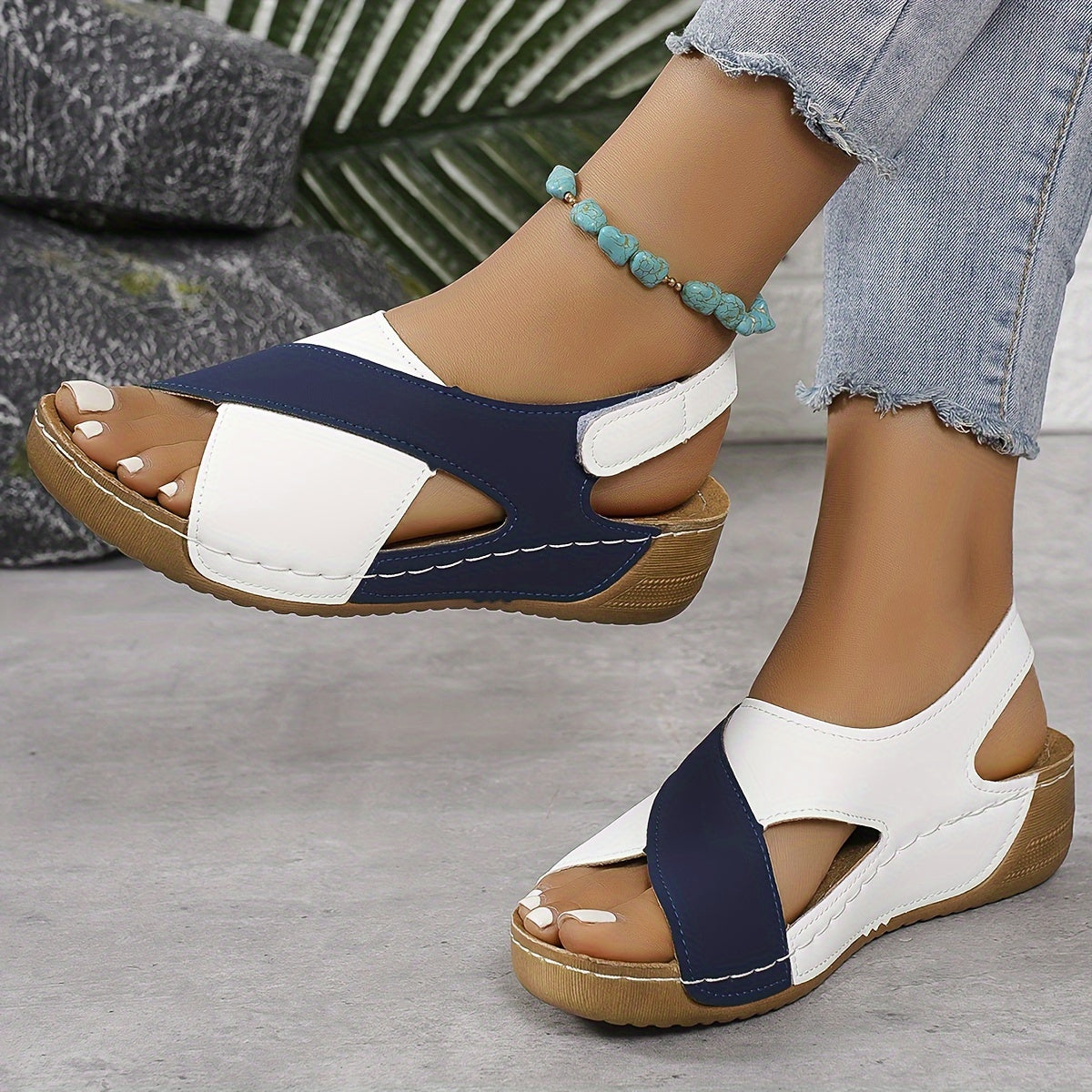 Sarah | Leren Orthopedische Sandalen