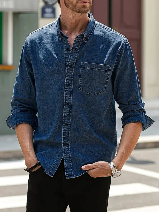 Damien | Stylish Casual Button-Down Shirt