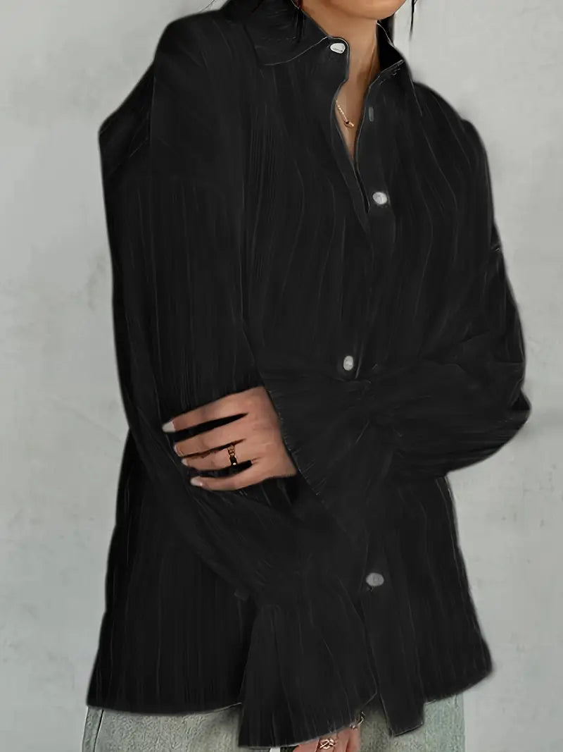 Maisie | Elegante Blouse met Mouwen voor Dames