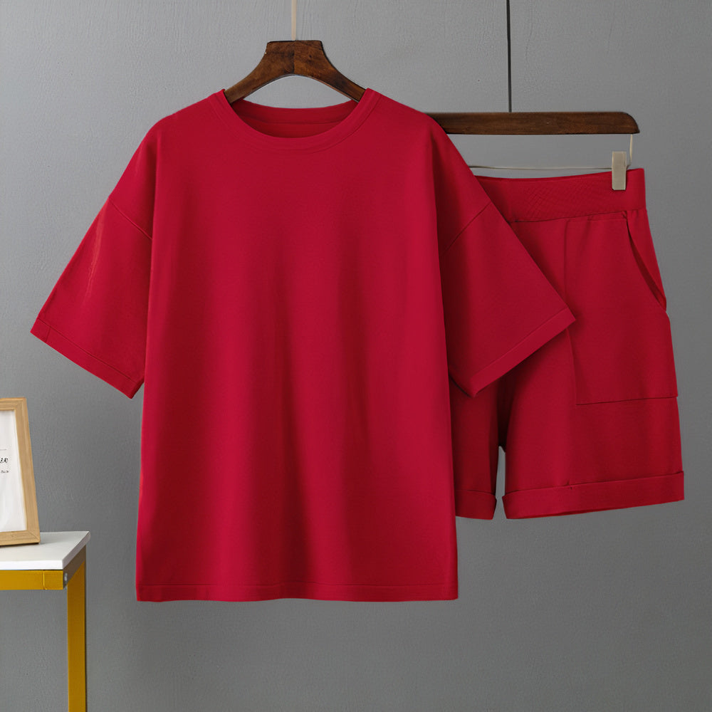 Oliver | Trendy Overhemd en Short Set Heren