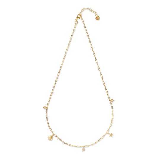 Lauren | Fine Gold Pendant Necklace