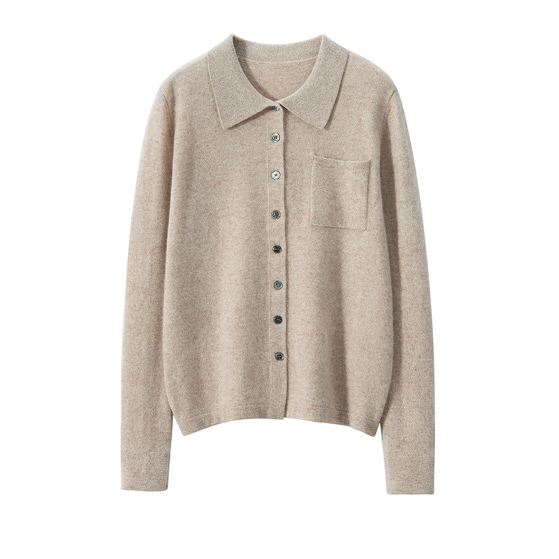 Sara | Dames Herfst Winter Commuter Cashmere Cardigan