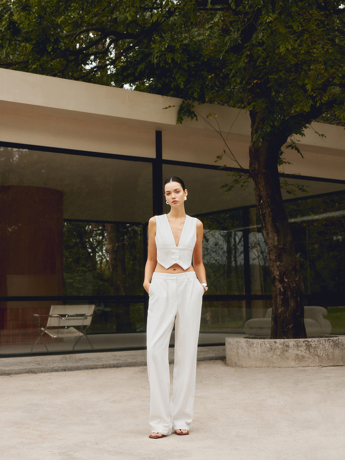 Grace | Hoge Taille Nette Broek