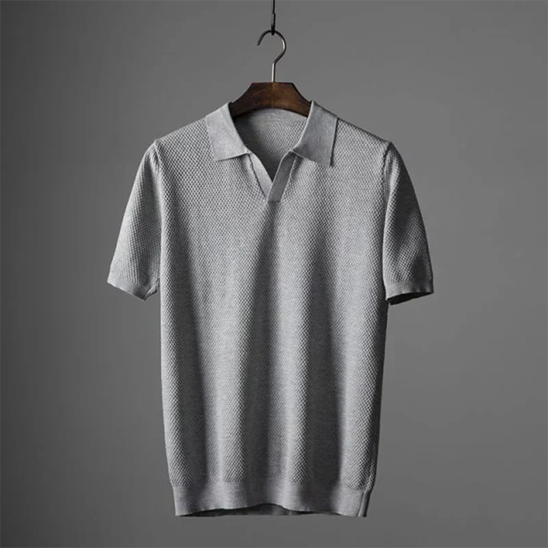 Icoon | Stijlvolle Gestructureerde Poloshirt