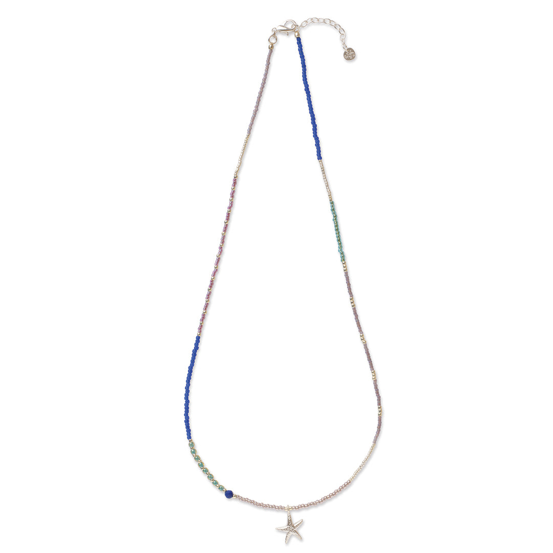 Maya | Gelaagde Zilveren Sterrenketting