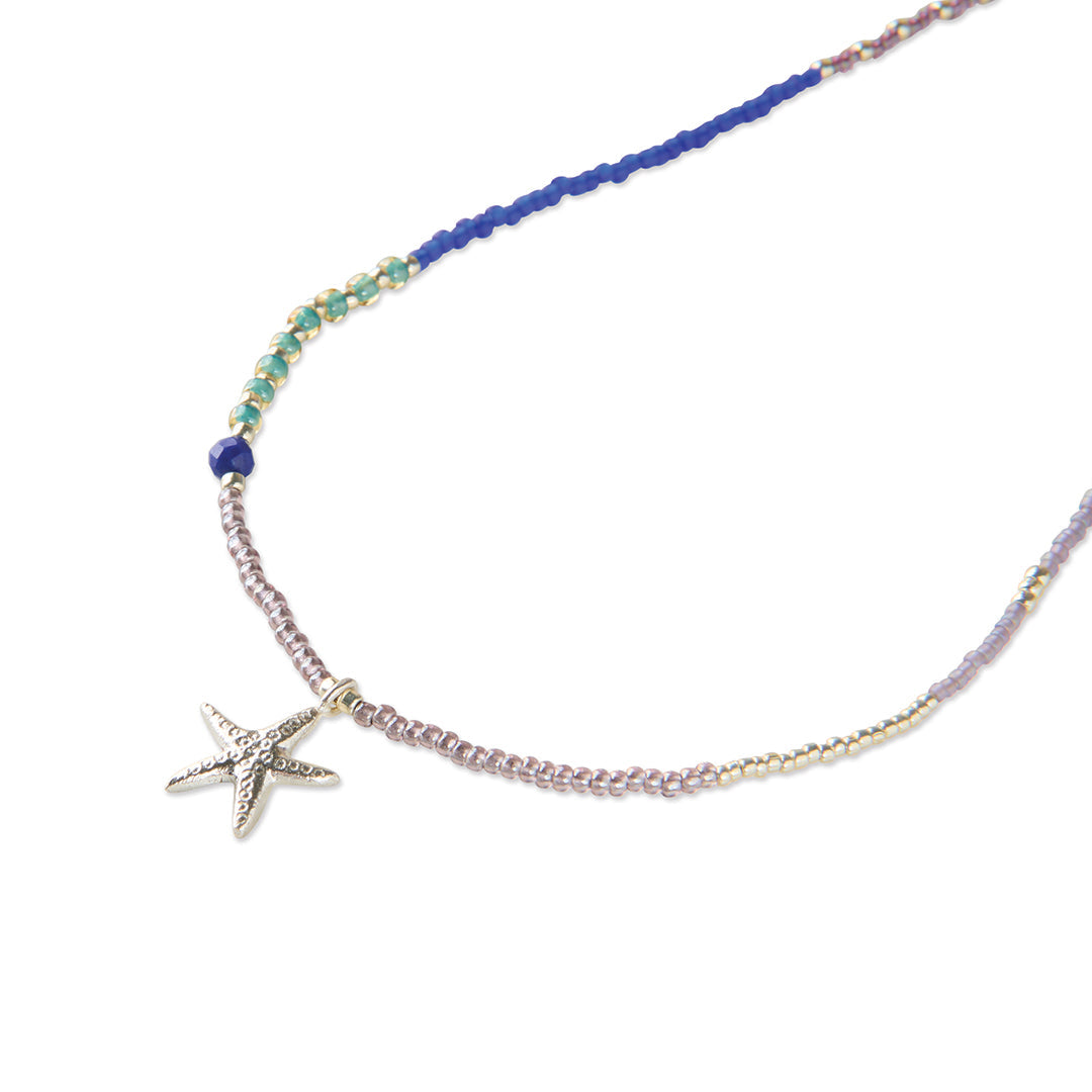 Maya | Gelaagde Zilveren Sterrenketting