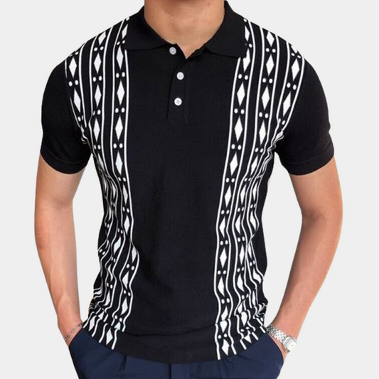 Theodore | Men's Comfortable Short Sleeve Polo