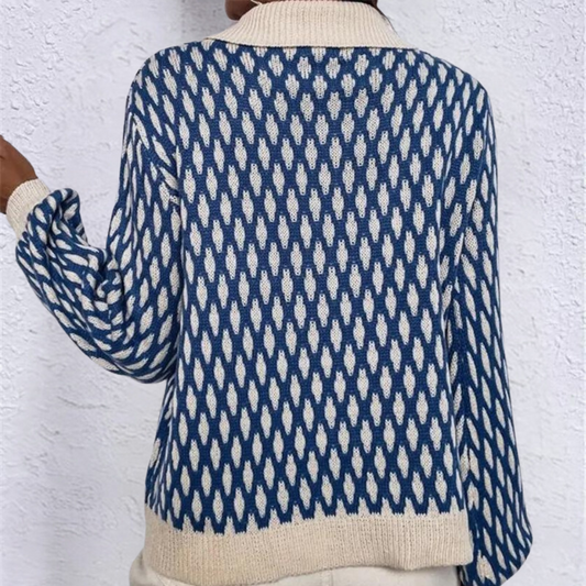 Andrea | Women's sweater with collar