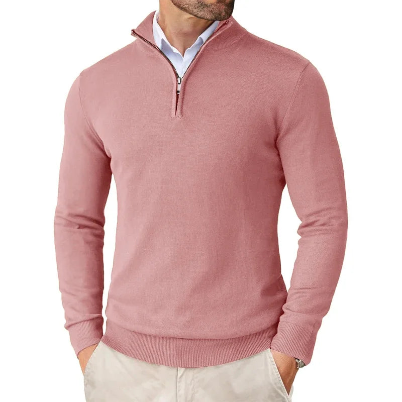 Premium | Heren pullover met rits