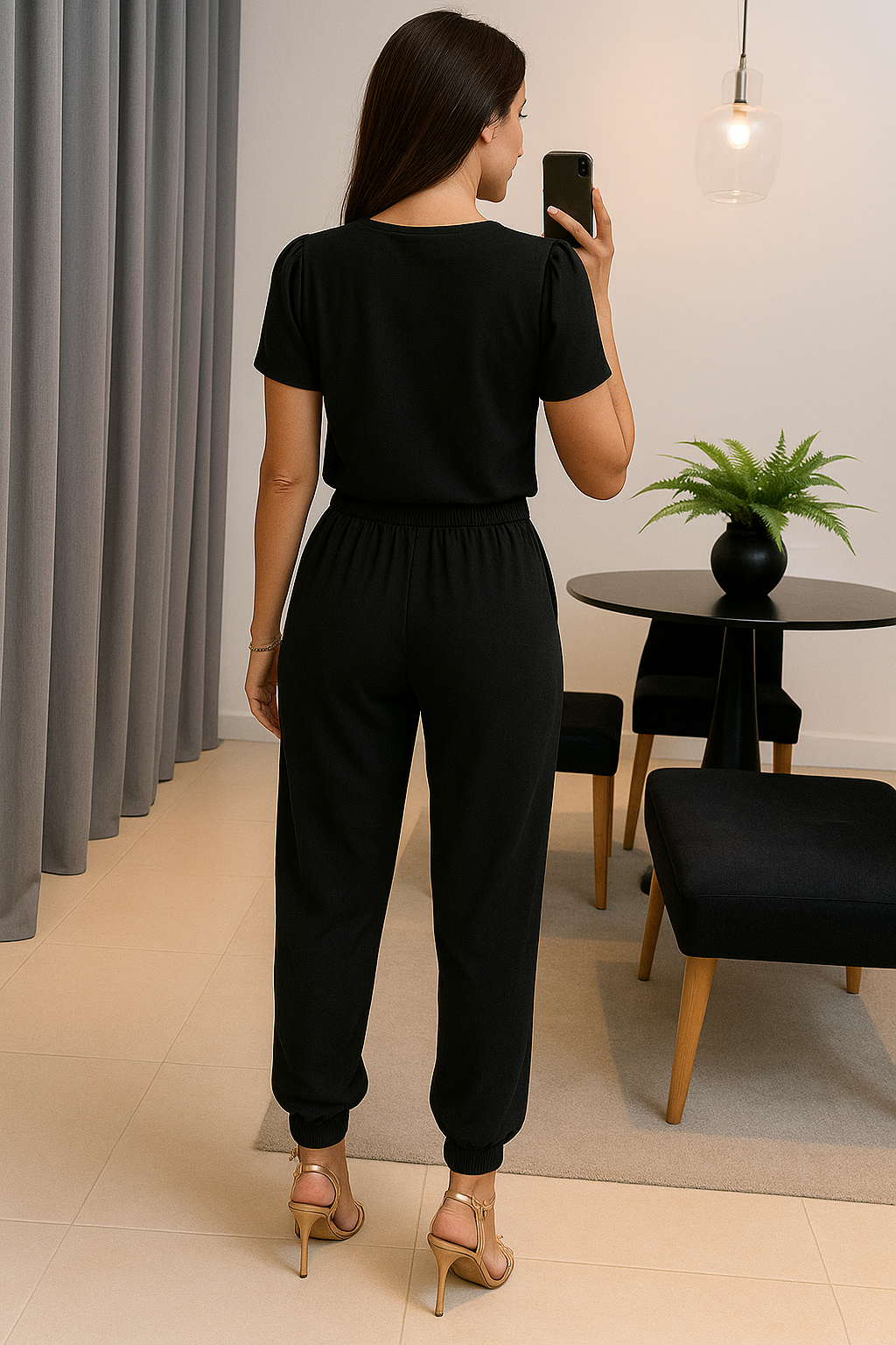 Ivy | Tweedelig Set met Levendige Print