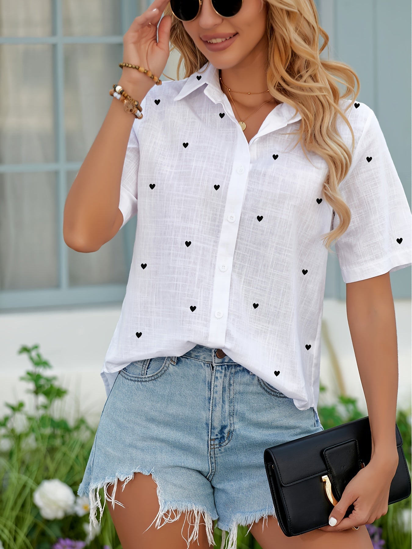 Iris | Casual los shirt voor vrouwen