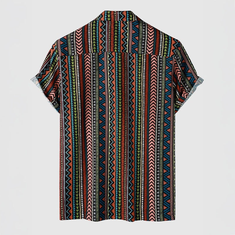 Troy | Stijlvolle Tweedelige Set met Print Heren
