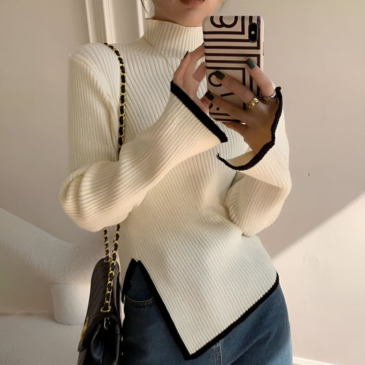 Davina | Elegant ladies turtleneck sweater