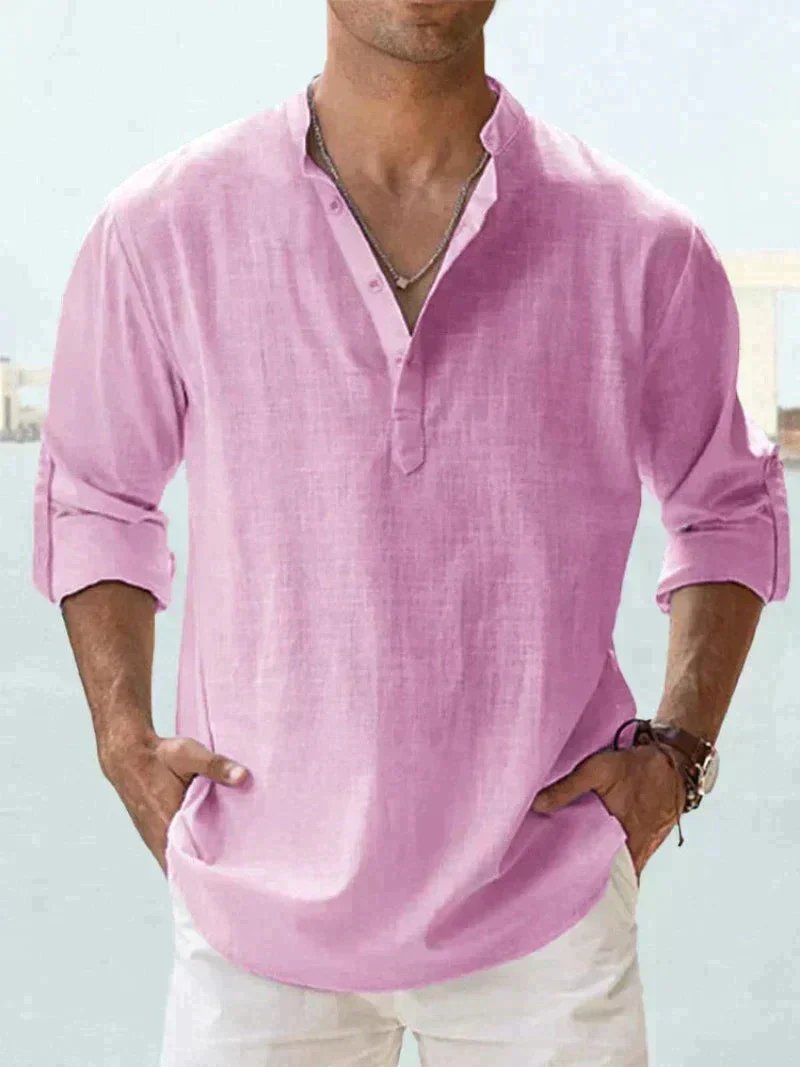 Jacob | Heren Zomer Linnen Shirt