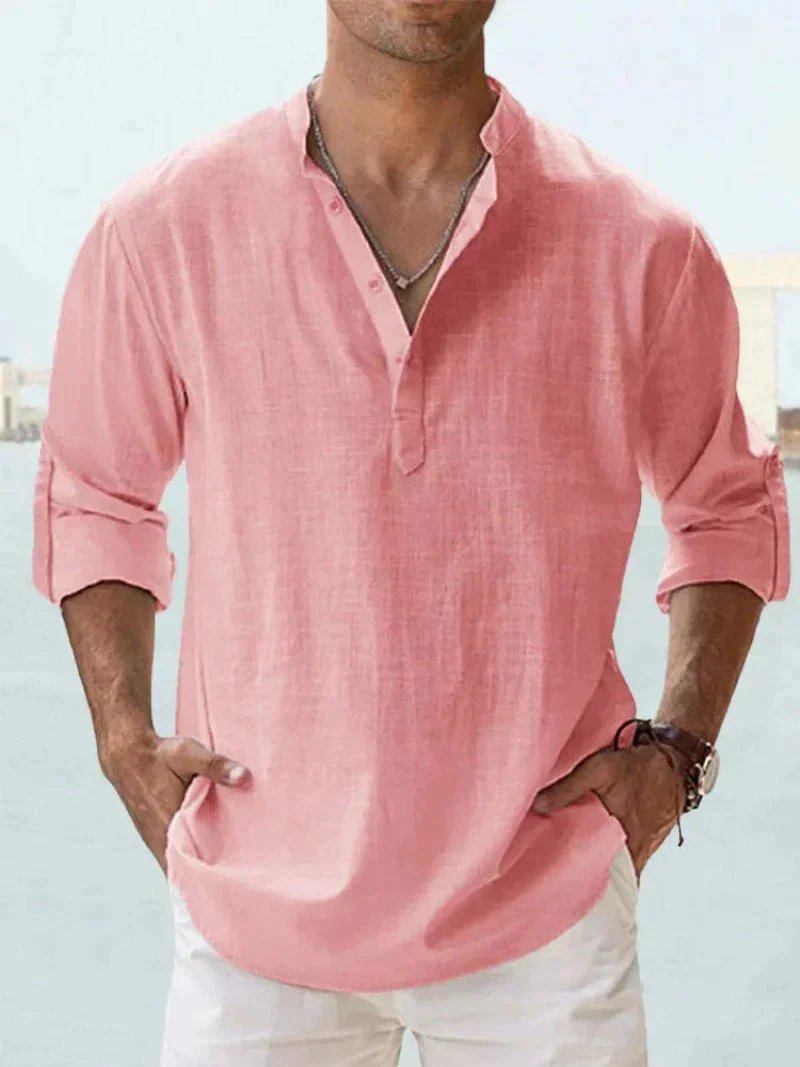 Jacob | Heren Zomer Linnen Shirt