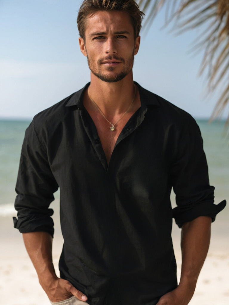 Jacob | Heren Zomer Linnen Shirt