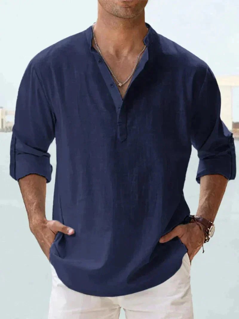 Jacob | Heren Zomer Linnen Shirt