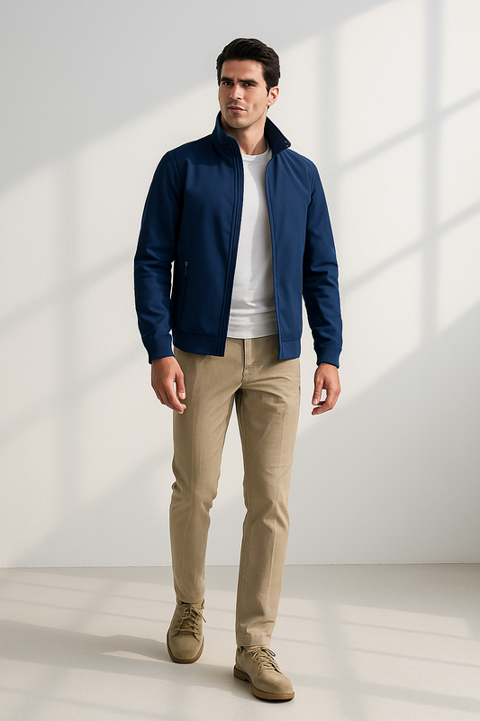Hudson | Men's Bomber Jacket with Zip