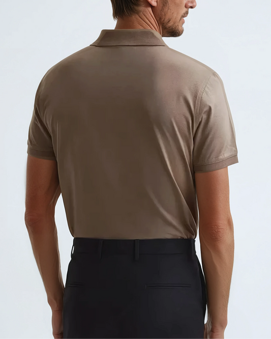 Top Man | Minimalist Polo Shirt