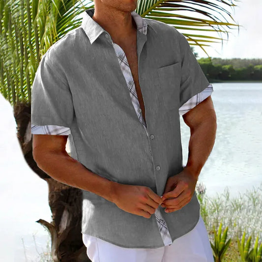 Brooks | Casual V-neck Shirt for Men