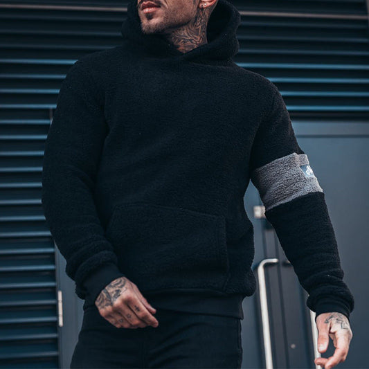 Topman | Men's fleece hoodie with pocket