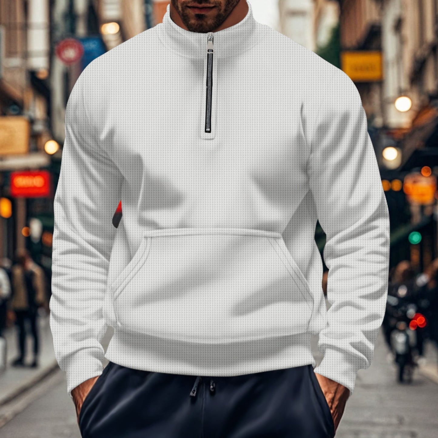 Alex | Men's half-zip sweatshirt