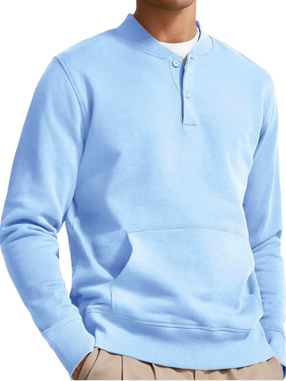 Topman | Heren sweatshirt met knopen