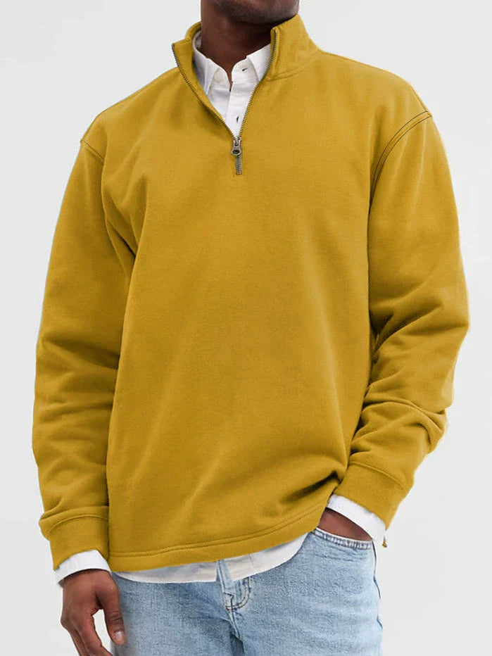 Topman | Heren sweatshirt korte rits