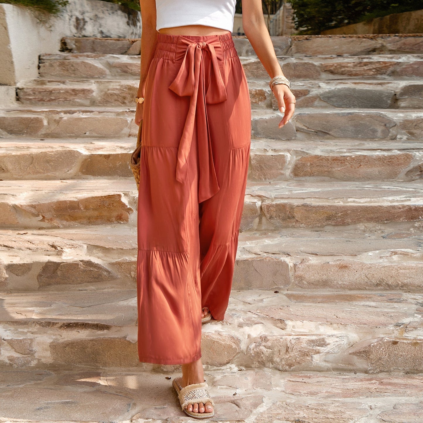 Nala | Hoge Taille Wijde Broek