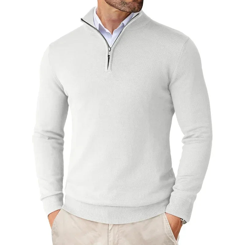 Premium | Heren pullover met rits