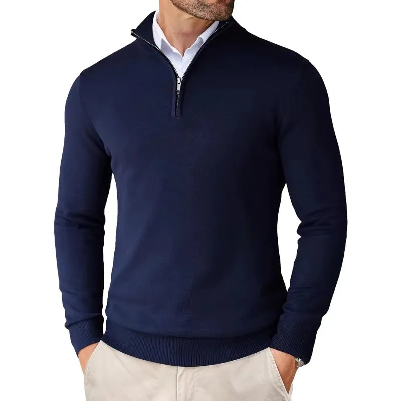 Premium | Heren pullover met rits