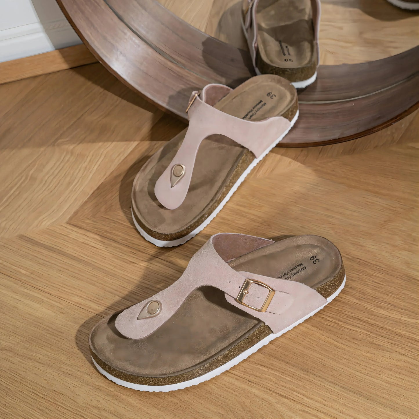 Addison | Teenslippers met Gespsluiting