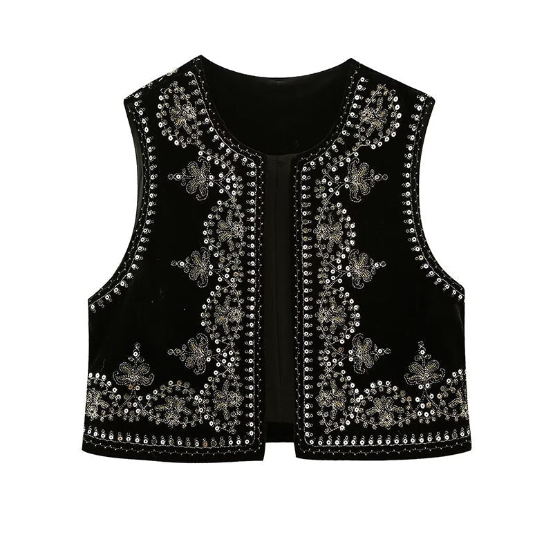 Sienna | Stijlvol Geborduurd Zomervest