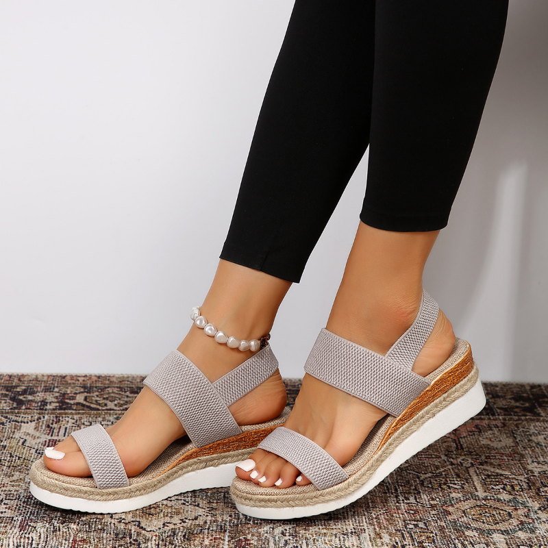 Sadie | Stijlvolle Comfortabele Plateausandalen