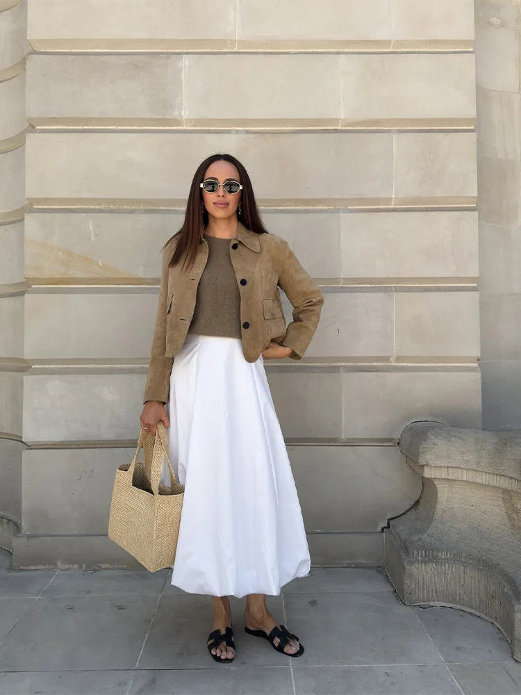 Alicia | Korte Stijlvolle Jas Dames