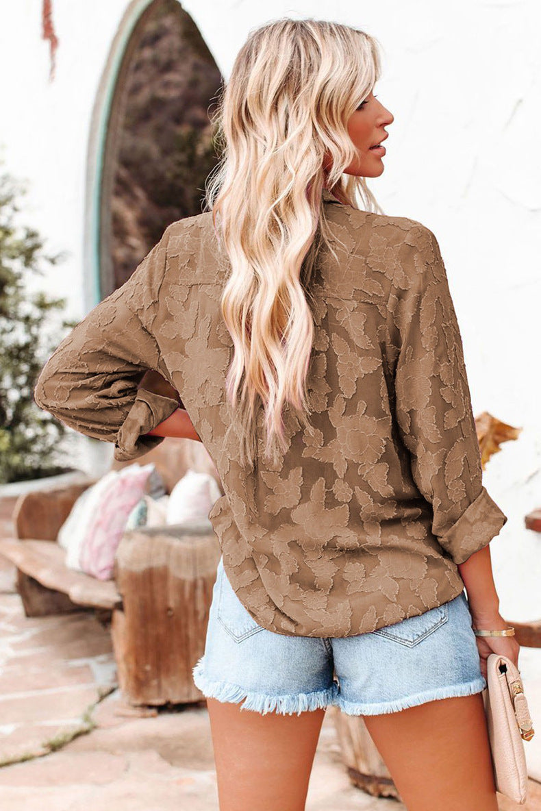 Sophia | Stijlvolle Blouse met Lange Mouwen voor Dames