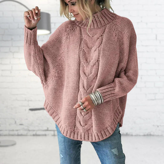 Cadence | Oversized Turtleneck Sweater for Women
