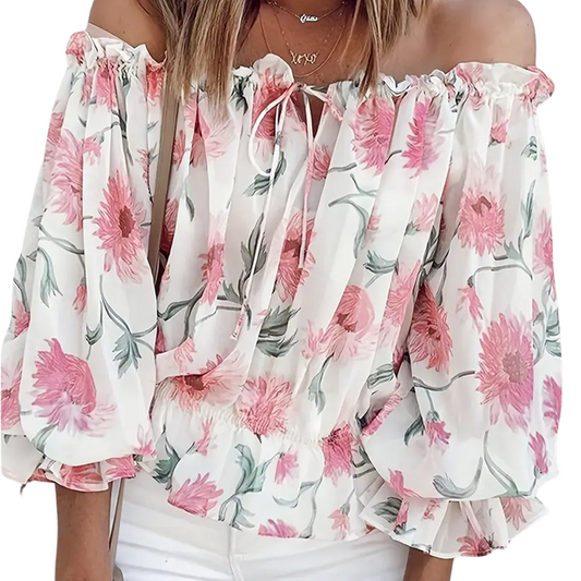 Kennedy | Casual Summer Floral Blouse for Women