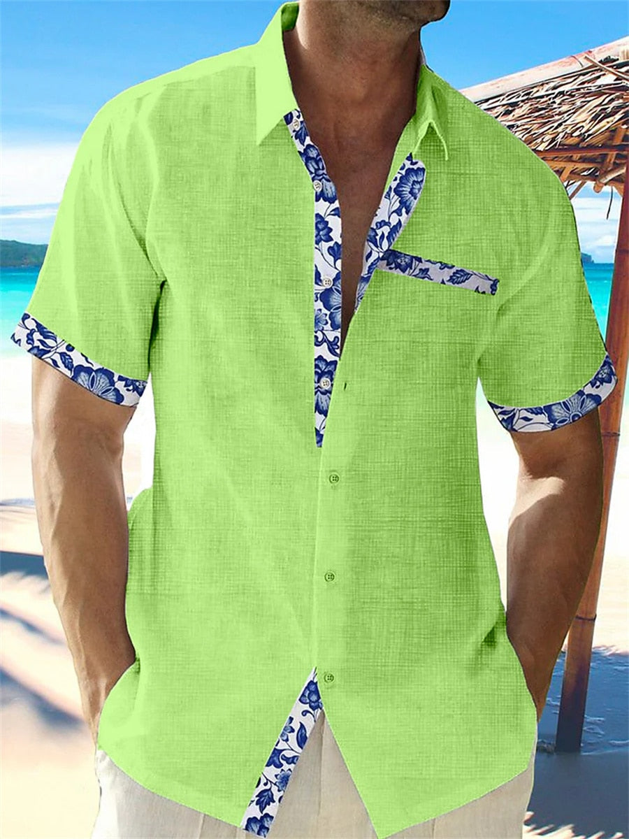 Jack | Casual Heren Linnen Overhemd