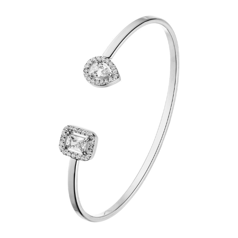 Andrea | Layered Silver Star Necklace