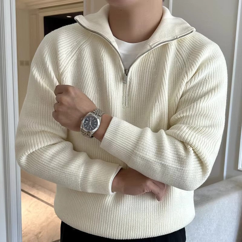 Alex | Heren trui kwart rits