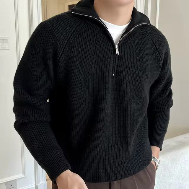 Alex | Heren trui kwart rits