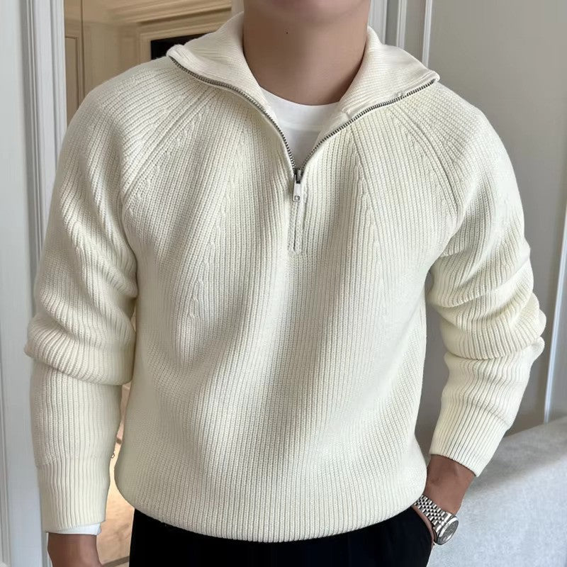 Alex | Heren trui kwart rits
